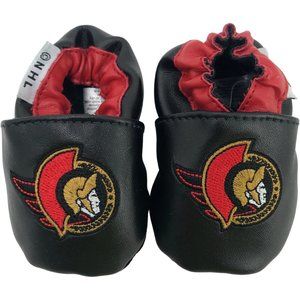 NHL | Infant's Booties | Senators | Red & Black